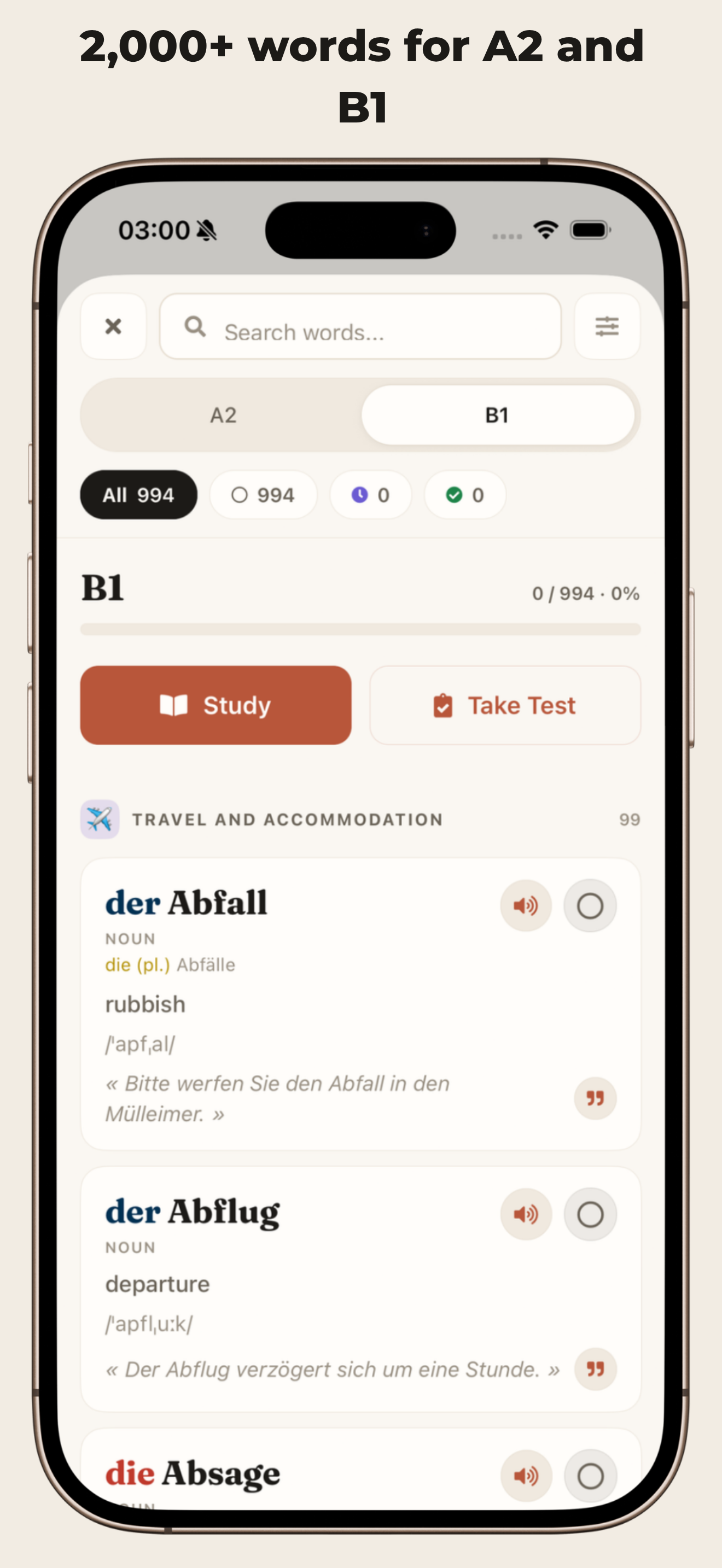 Progress tracking in DTZ: Deutsch für Zuwanderer